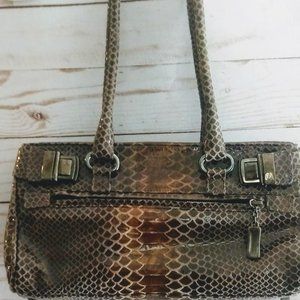 Stuart Weitzman Snakeskin Handbag
